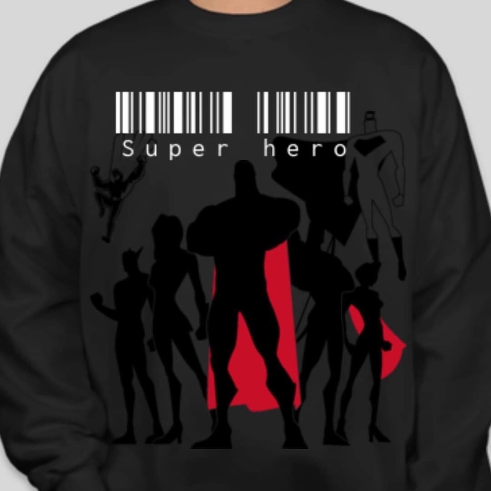 Brand new Super hero winter sweater all size